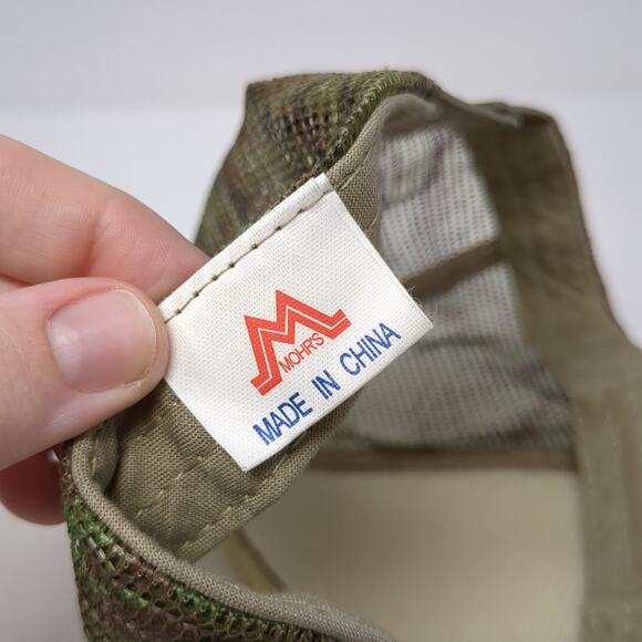 Bow Hunter Education Trucker Hat Multicolor OS Adjustable Mesh Back Camo Mohr's - Picture 9 of 10